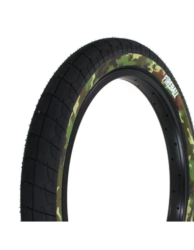 Eclat Fireball Tire - Black/Camo