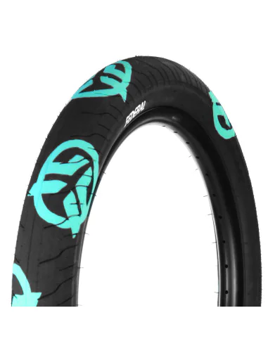 Federal Command LP Black With Teal Logos Tire