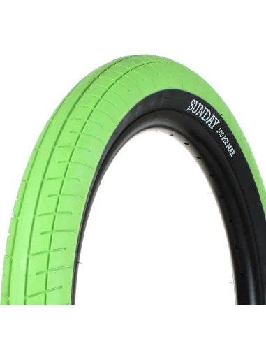 Sunday Street Sweeper Tire - Lime