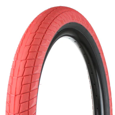 WTP Overbite Tire - Red/Black