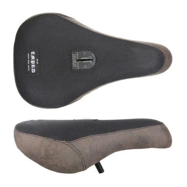 Tempered Pleather Seat - Black/Brown